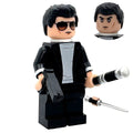 Custom Caine from John Wick movie minifigure, LEGO-compatible