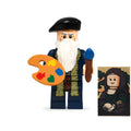 Leonardo da Vinci Painting Minifigure