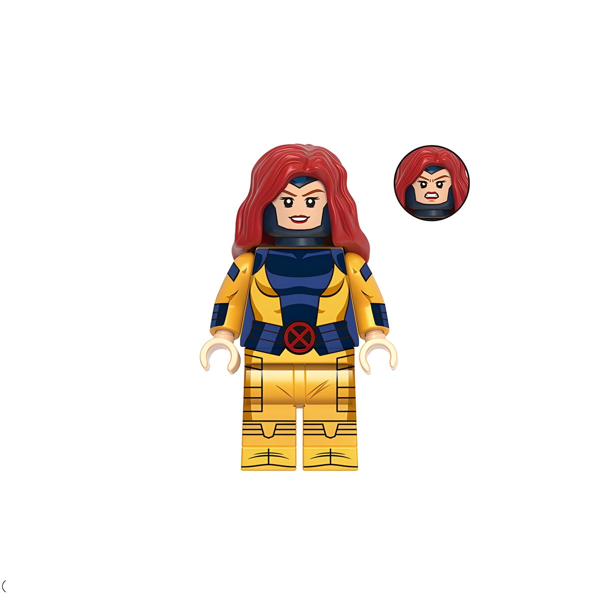 Custom Jean Grey X-Men '97 minifigure – Marvel, LEGO-compatible