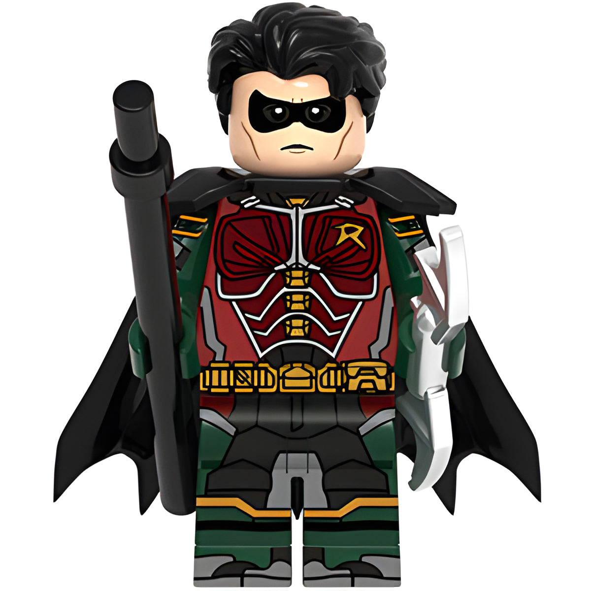 Custom Titans Robin minifigure – DC, LEGO-compatible