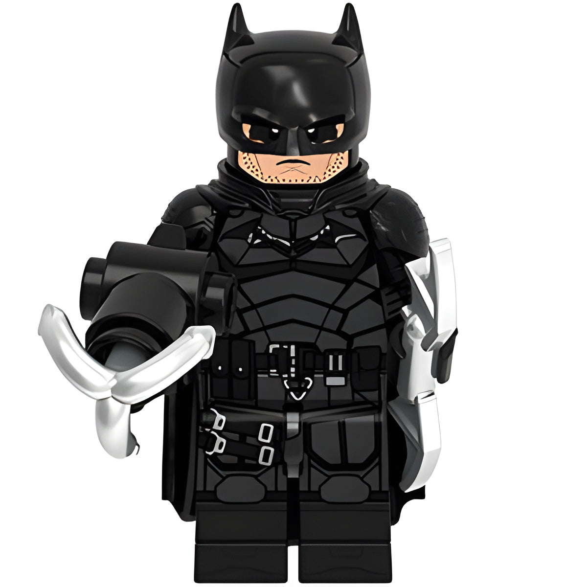 Custom Batman Stealth minifigure – DC, LEGO-compatible