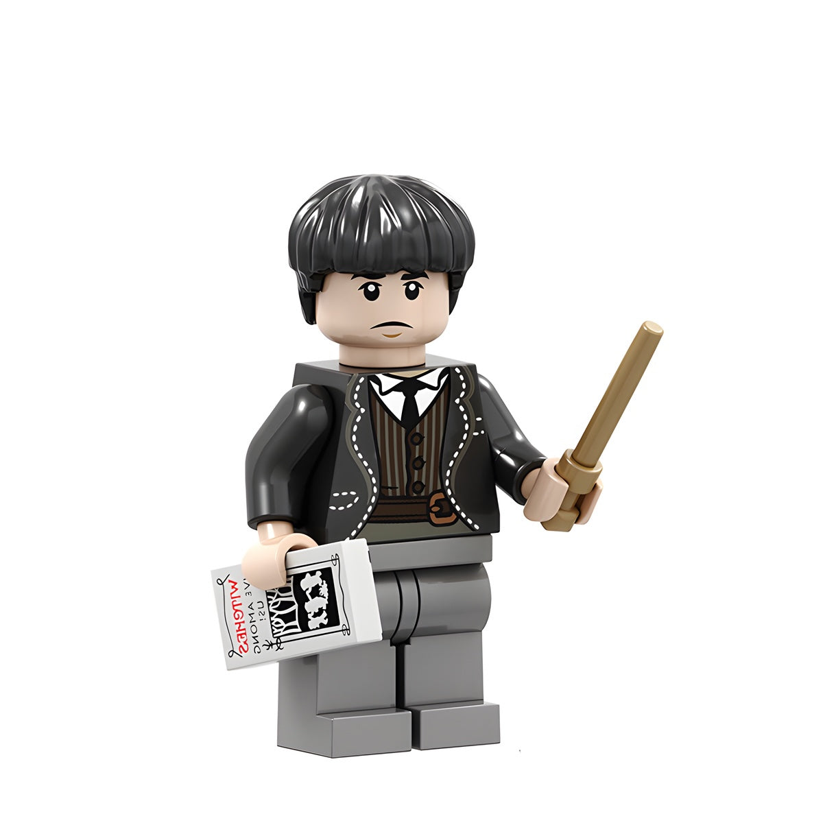 Custom Credence Barebone minifigure – Fantastic Beasts, LEGO-compatible