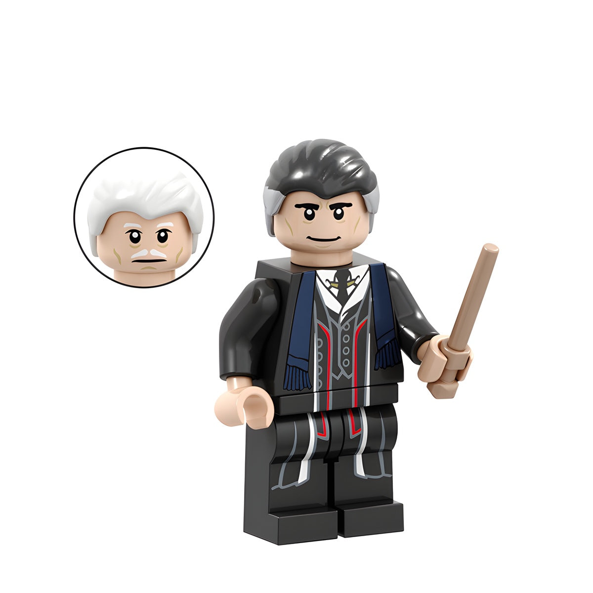Custom Percival Graves minifigure – Fantastic Beasts, LEGO-compatible
