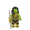 Custom Gamora minifigure – Marvel, LEGO-compatible