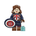 Custom Captain Carter minifigure – Marvel, LEGO-compatible