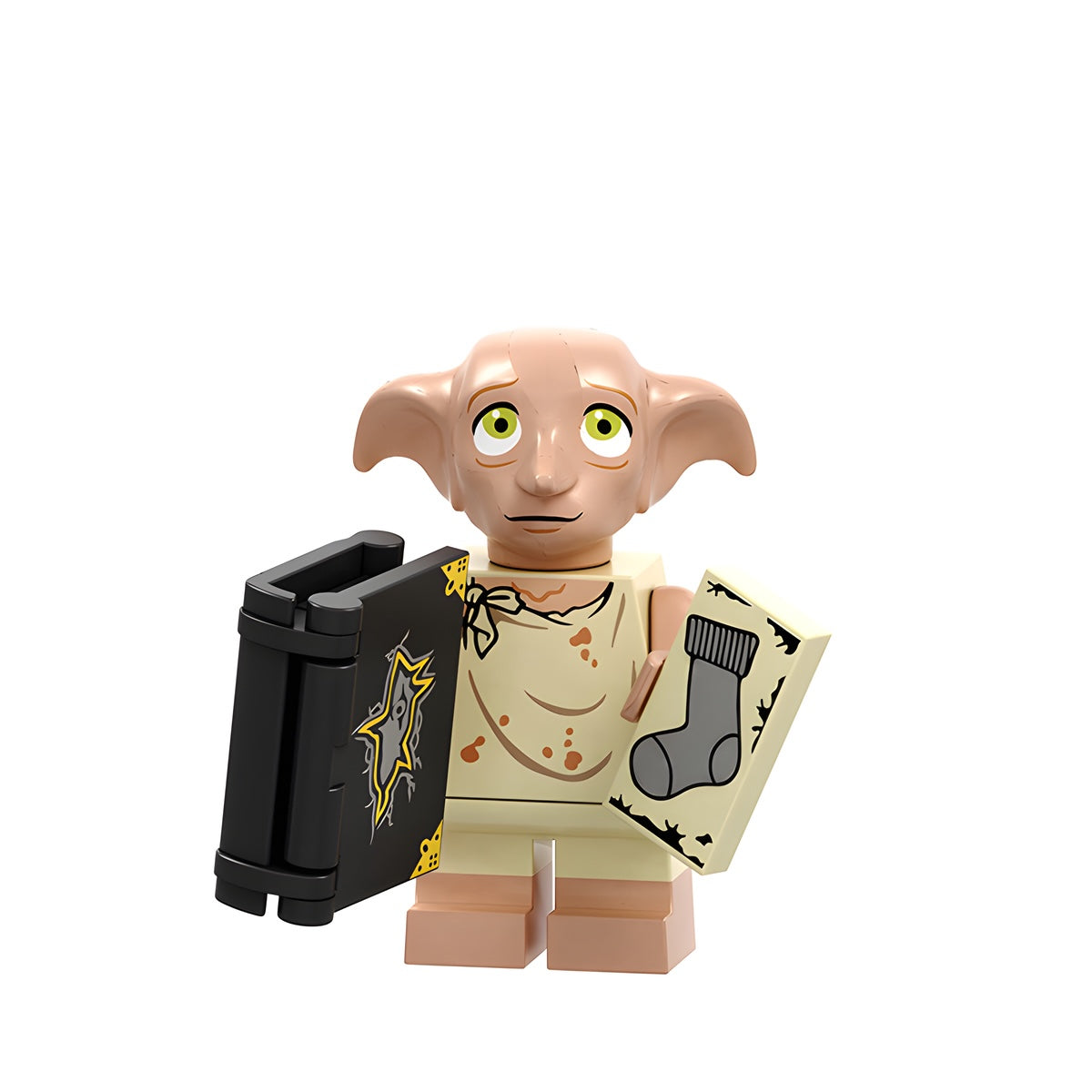 Custom Dobby minifigure – Harry Potter, LEGO-compatible