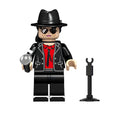 Custom Michael Jackson Billie Jean music minifigure, LEGO-compatible