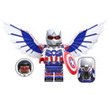 Custom Captain America Sam Wilson minifigure – Marvel, LEGO-compatible
