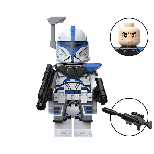 Custom 501st Legion Clone Trooper V3 minifigure – Star Wars, LEGO-compatible