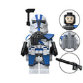 Custom 501st Legion Clone Trooper V4 minifigure – Star Wars, LEGO-compatible