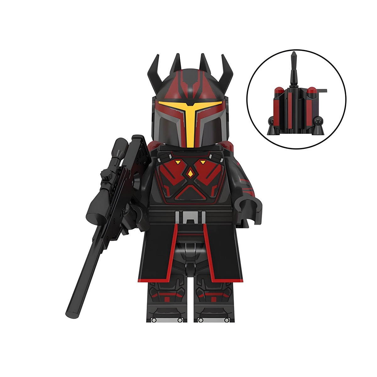 Custom Gar Saxon minifigure – Star Wars, LEGO-compatible
