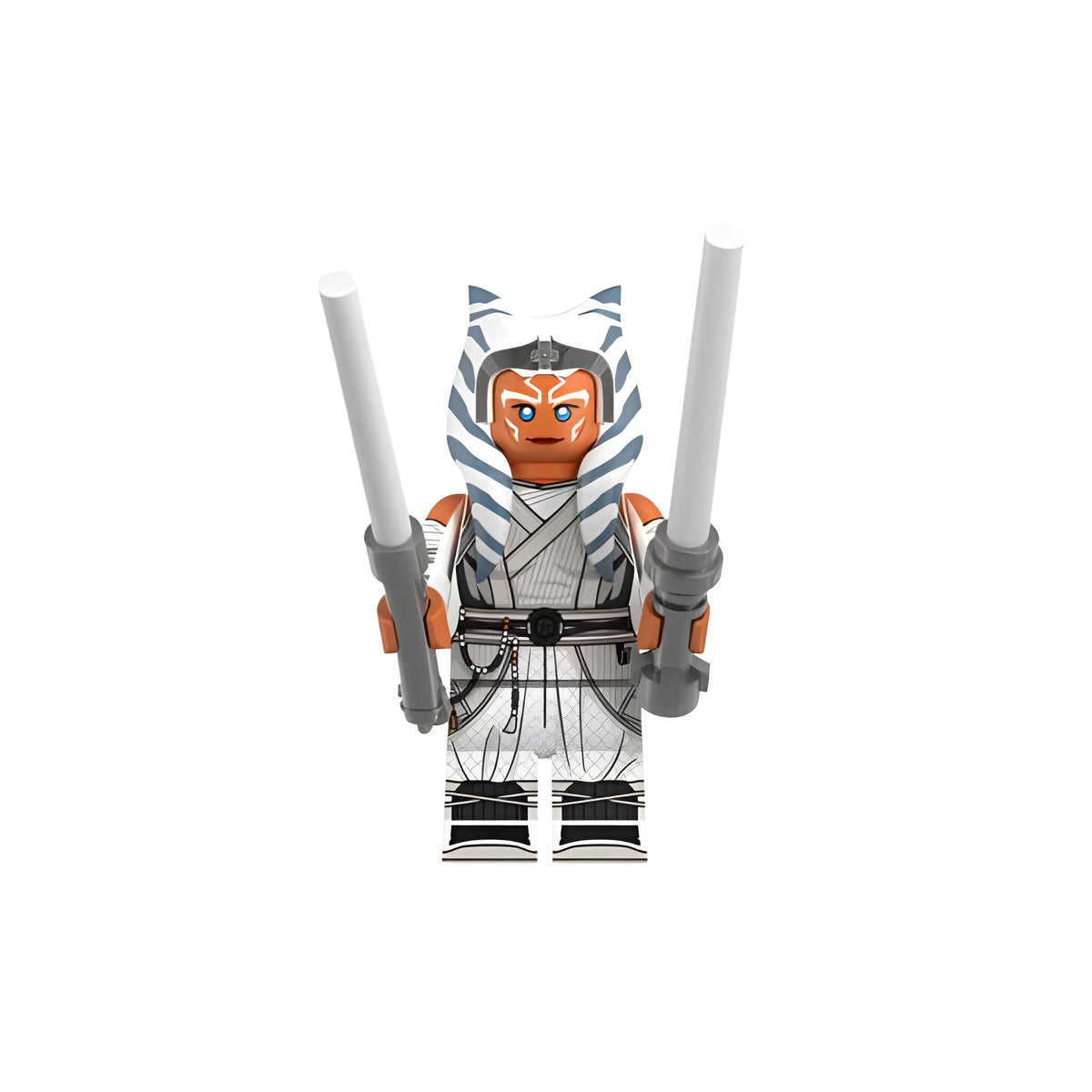 Custom Ahsoka Tano minifigure – Star Wars, LEGO-compatible