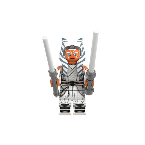 Custom Ahsoka Tano minifigure – Star Wars, LEGO-compatible