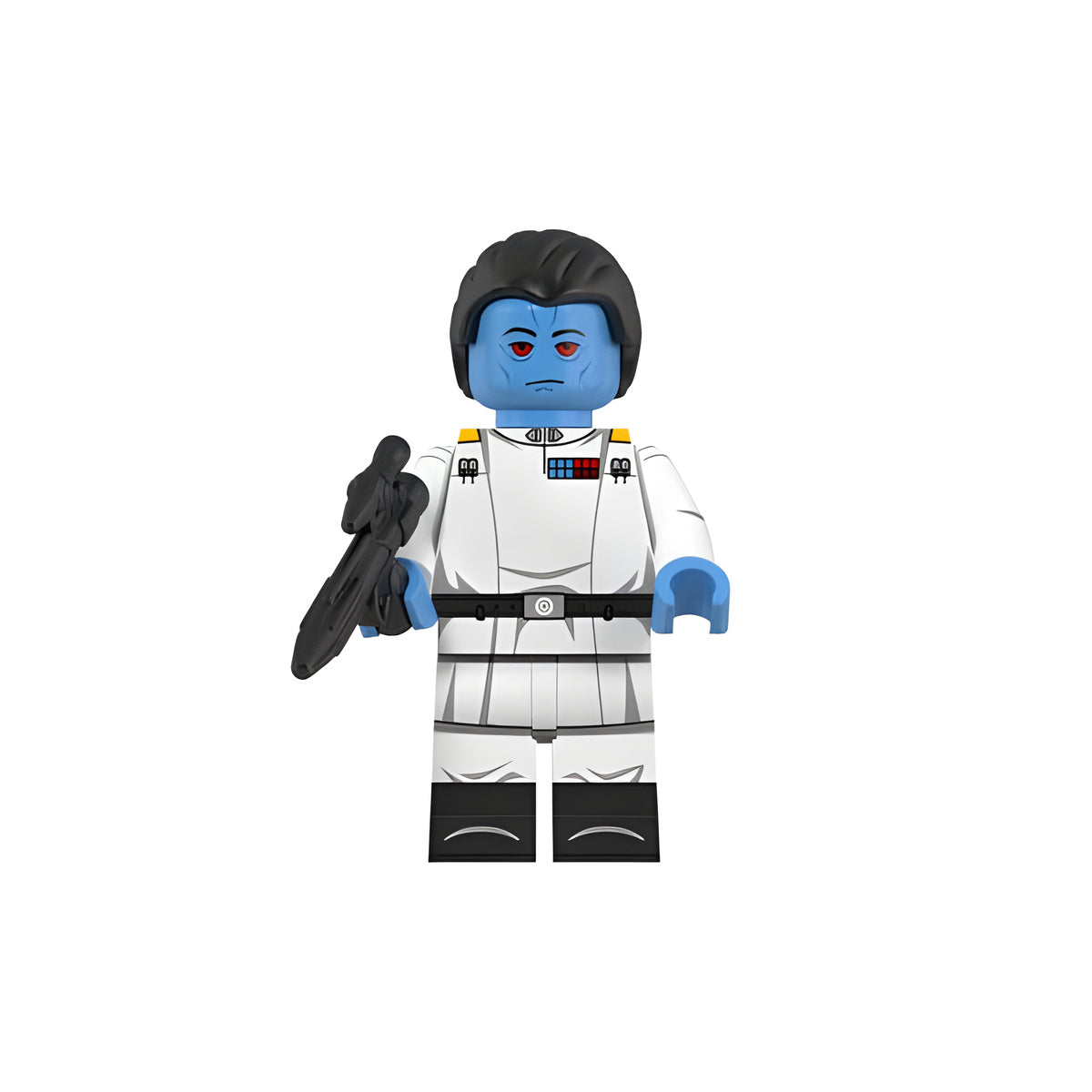 Custom Grand Admiral Thrawn minifigure – Star Wars, LEGO-compatible