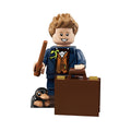Custom Newt Scamander with Niffler minifigure – Fantastic Beasts, LEGO-compatible