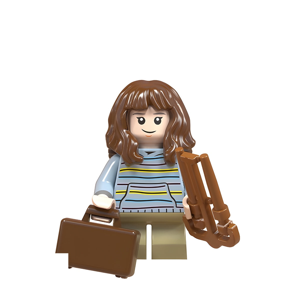Custom Hermione Granger Casual minifigure – Harry Potter, LEGO-compatible