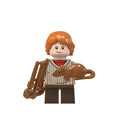Custom Ron Weasley Casual with Scabbers minifigure – Harry Potter, LEGO-compatible