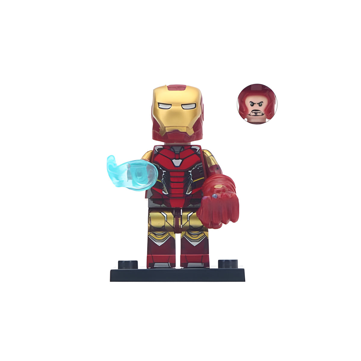 Custom Iron Man Mark 85 minifigure – Marvel, LEGO-compatible