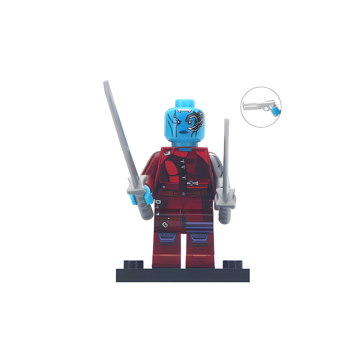 Custom Nebula minifigure – Marvel, LEGO-compatible