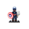Custom Captain America minifigure – Marvel, LEGO-compatible