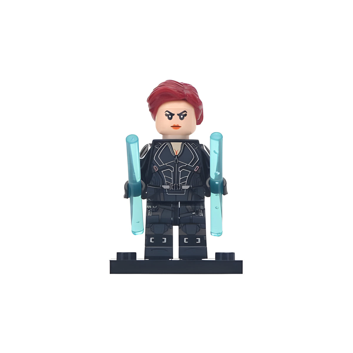 Custom Black Widow minifigure – Marvel, LEGO-compatible