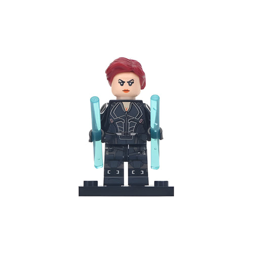 Custom Black Widow minifigure – Marvel, LEGO-compatible