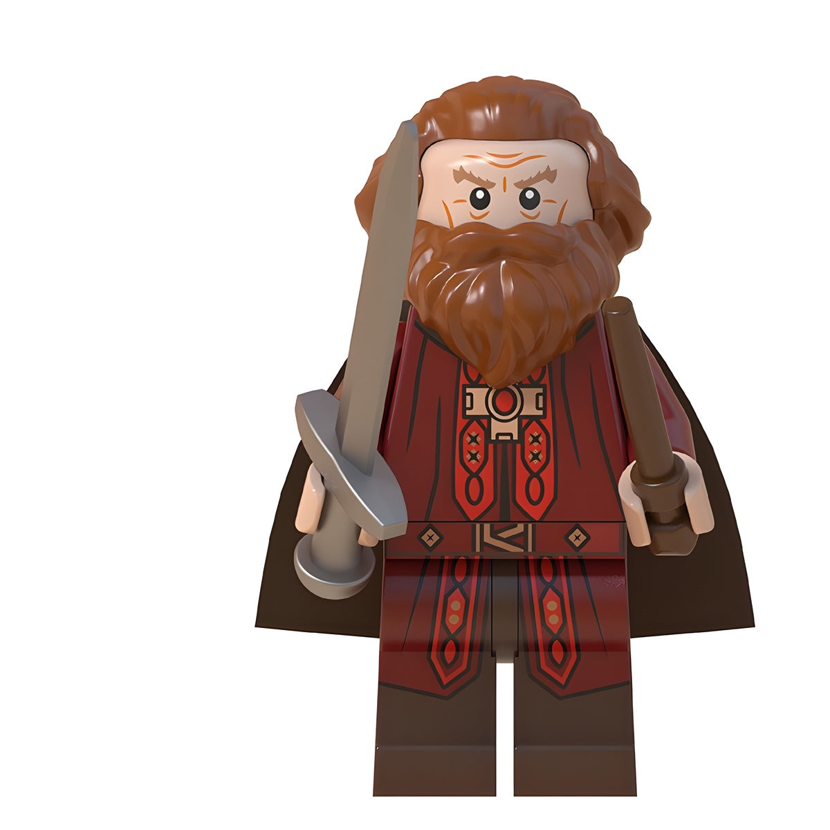 Custom Godric Gryffindor minifigure – Harry Potter, LEGO-compatible