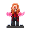 Custom Scarlet Witch minifigure – Marvel, LEGO-compatible
