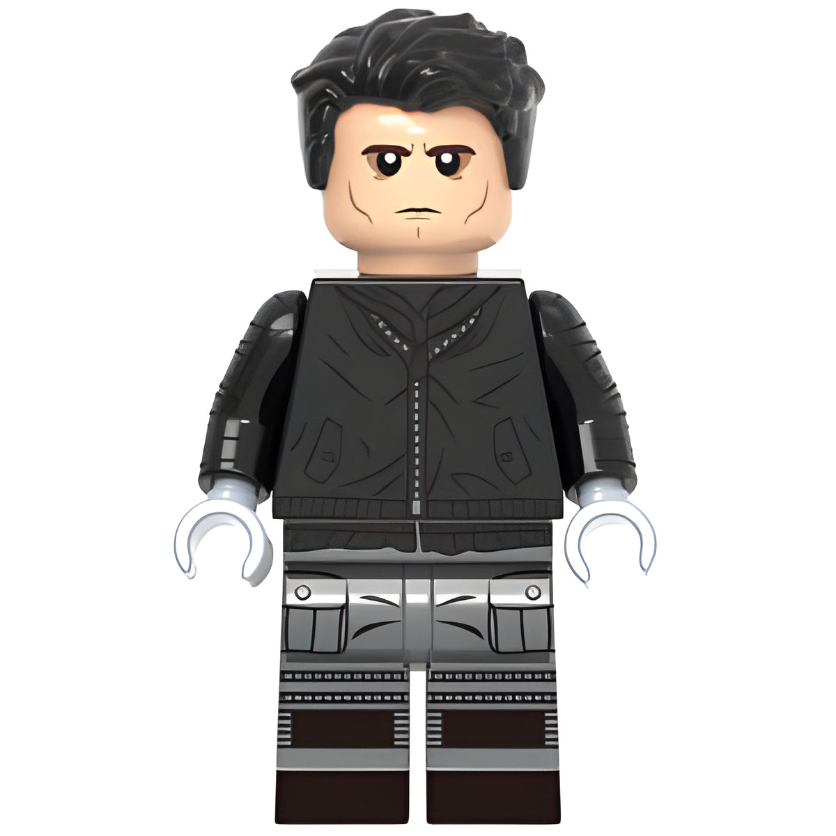 Custom Bruce Wayne Dark Knight minifigure – DC, LEGO-compatible