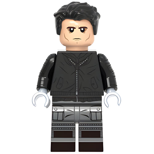 Custom Bruce Wayne Dark Knight minifigure – DC, LEGO-compatible