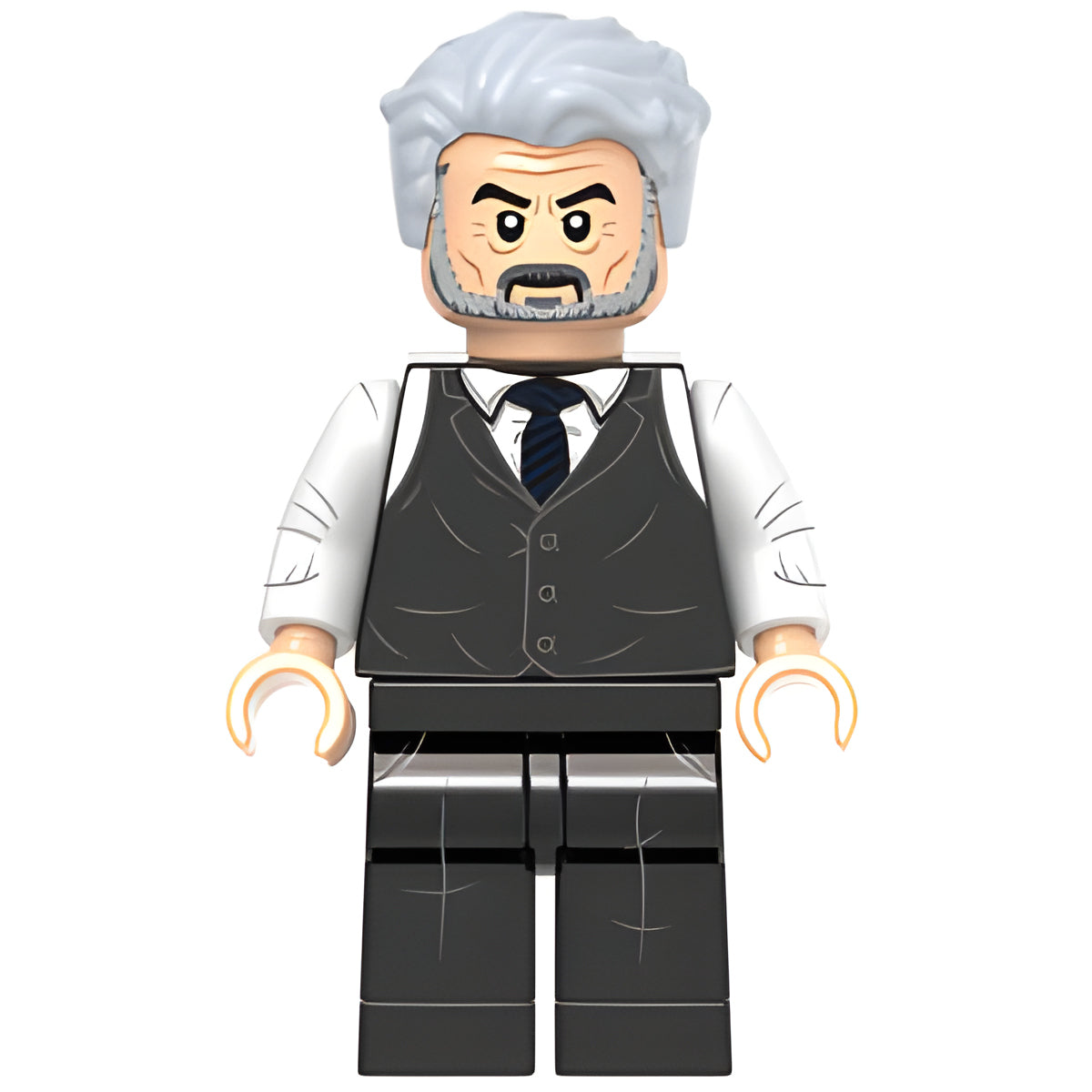 Custom Alfred Pennyworth minifigure – DC, LEGO-compatible