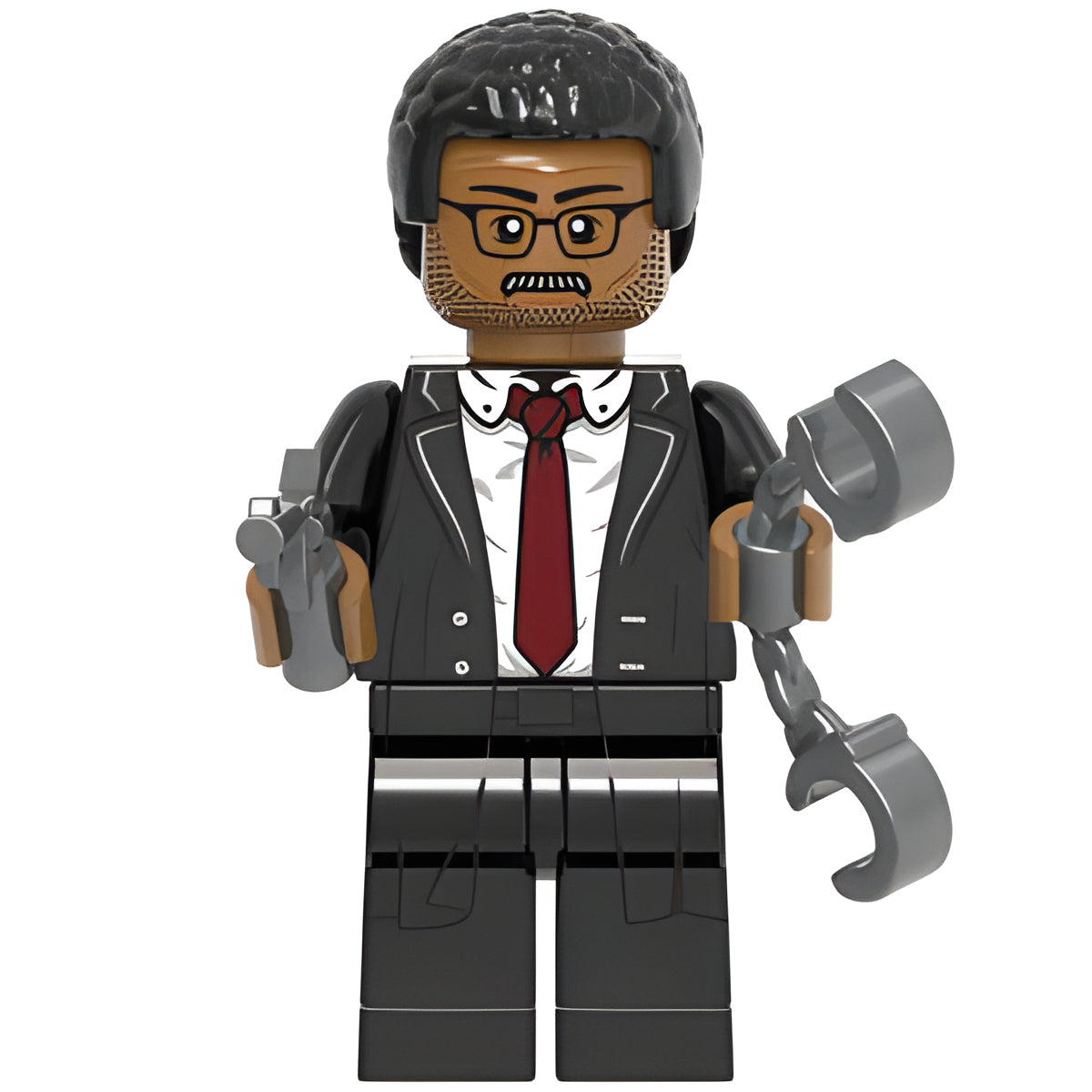 Custom Commissioner James Gordon minifigure – DC, LEGO-compatible