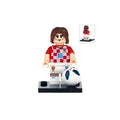 Custom Luka Modric Croatia football minifigure, LEGO-compatible