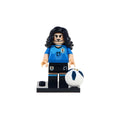 Custom Diego Maradona Argentina football minifigure, LEGO-compatible