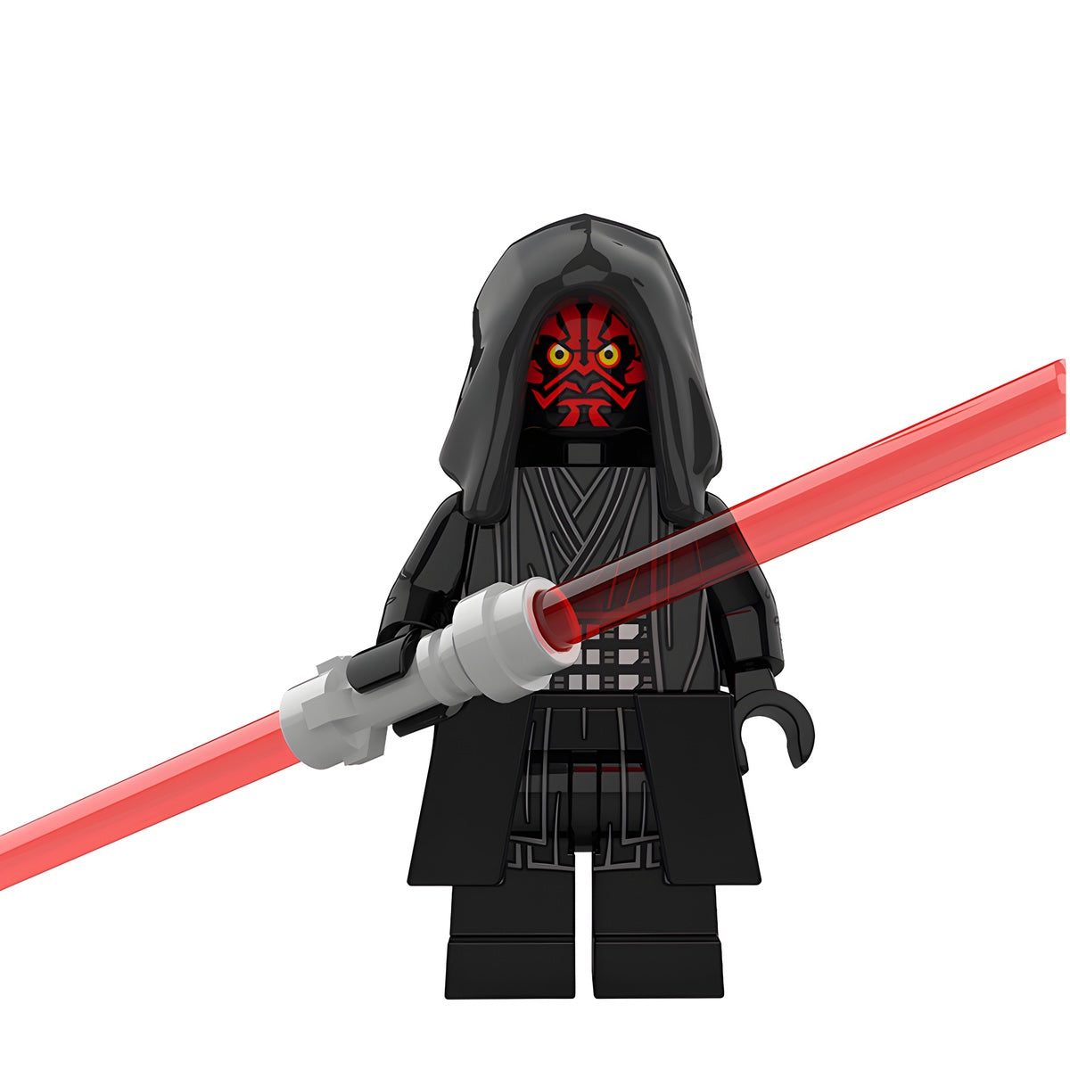 Custom Darth Maul Clone Wars Edition minifigure – Star Wars, LEGO-compatible